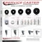 Service Caster 3 Inch Phenolic Wheel Swivel 34 Inch Threaded Stem Caster Total Lock Brake SCC SCC-TSTTL20S314-PHR-34212 - alternate 4